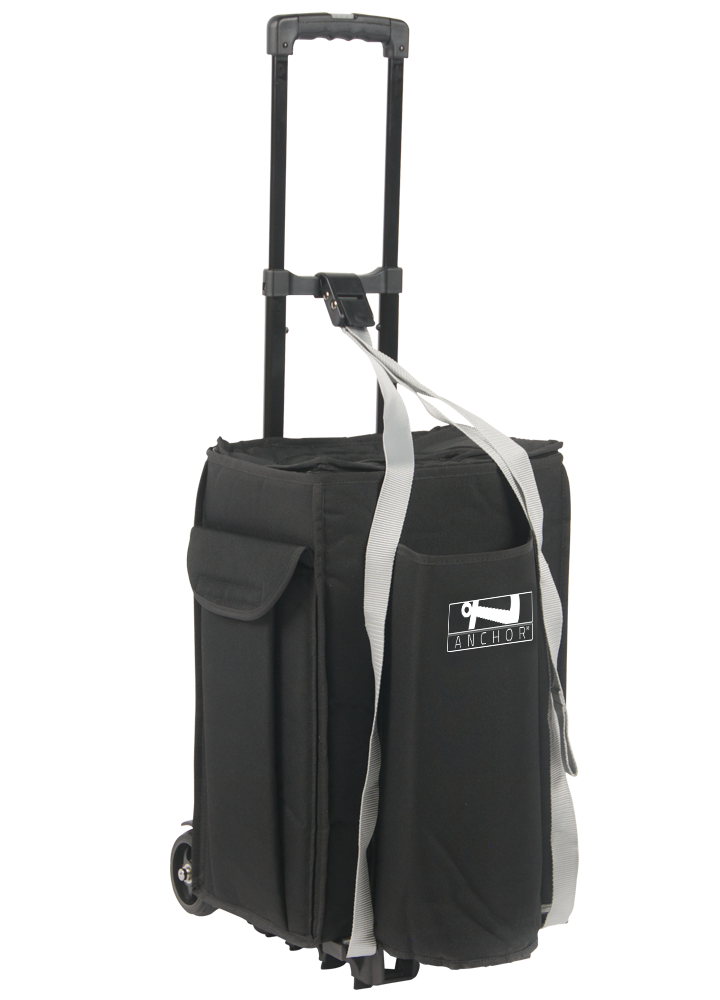 Anchor Audio SOFT-GG black soft nylon rolling case for Go Getter 2 portable PA system