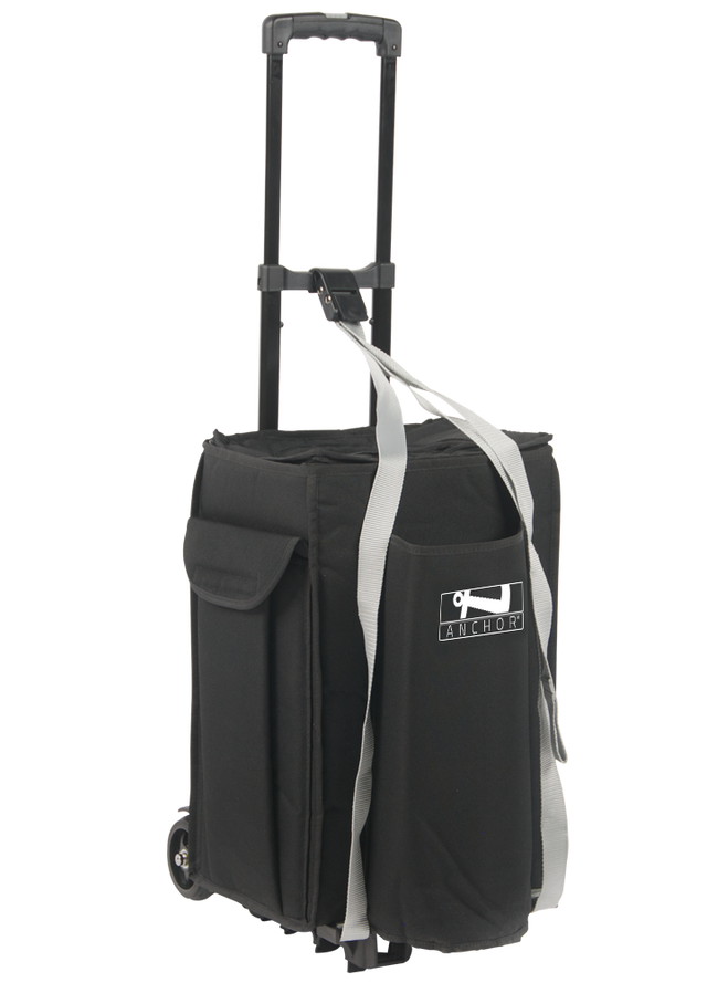 Anchor Audio SOFT-GG black soft nylon rolling case for Go Getter 2 portable PA system