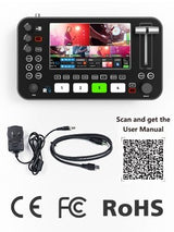 Sprolink NeoLIVE R2 Plus switcher feature callout diagram