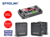 Sprolink NeoLIVE R2 Plus audio mixer section with microphone inputs