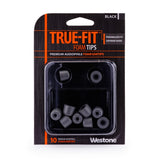 Westone True-Fit Foam Eartips Black 10 Pack