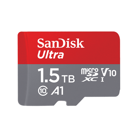 SanDisk - SanDisk Ultra 1.5TB microSDXC UHS-I Memory Card - SDSQUAC-1T50-GN6MA