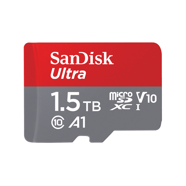 SanDisk - SanDisk Ultra 1.5TB microSDXC UHS-I Memory Card - SDSQUAC-1T50-GN6MA