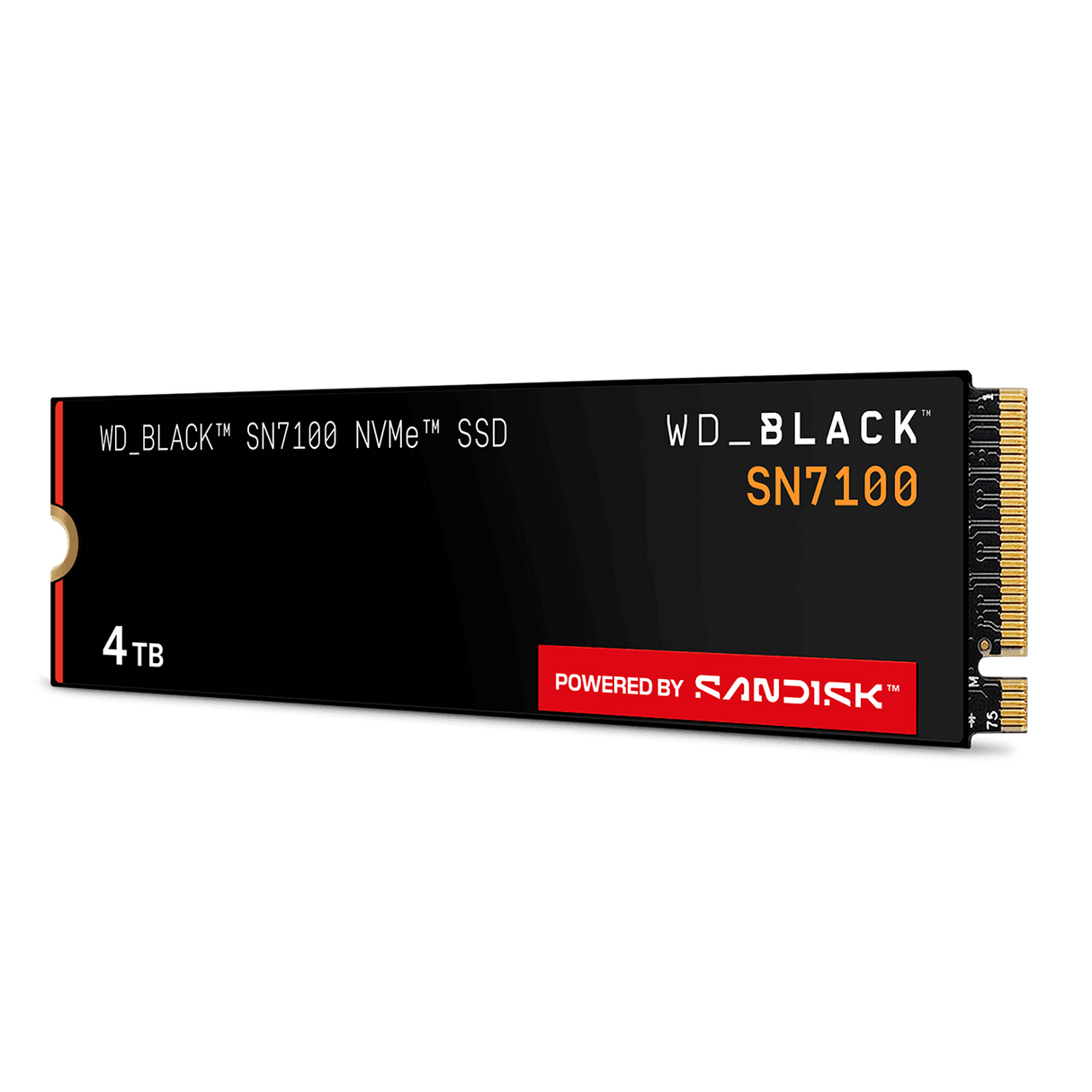 SanDisk - SanDisk WD_BLACK SN7100 4TB NVMe M.2 Internal SSD - WDS400T4X0E-00CJA0