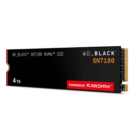 SanDisk - SanDisk WD_BLACK SN7100 4TB NVMe M.2 Internal SSD - WDS400T4X0E-00CJA0