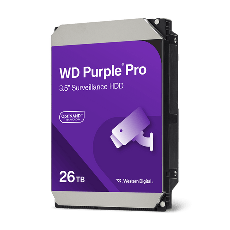Western Digital - WD Purple Pro 26TB Smart Video Internal Hard Drive - WD260PURP