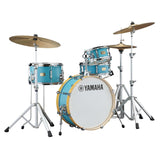 Yamaha Stage Custom Hip Birch Acoustic 4-Piece Drum Kit, Matte Surf Green (Used) Acoustic Drum Kits - main view