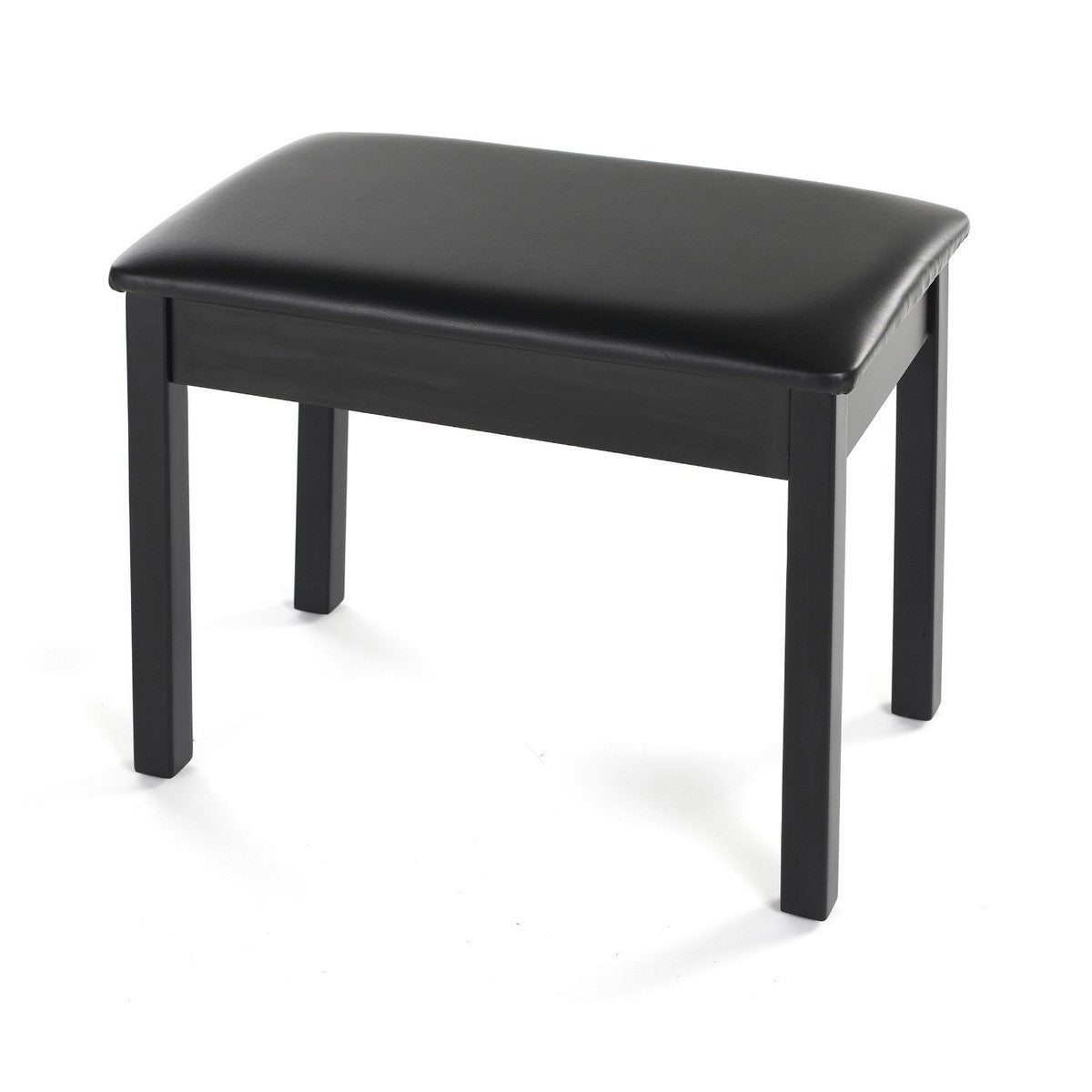 Yamaha BB1 | Black, Wood, Padded Piano Bench for Digital Pianos with a Black Finish